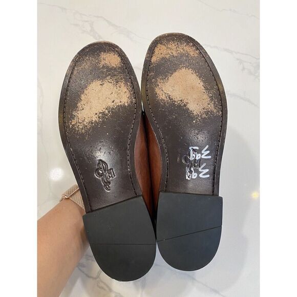 Cole Haan Mens 10 Grand Pinch Tassel Loafers Shoes‎ Brown Leather Saddle Career - Picture 6 of 8